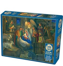 Cobble Hill Away in a Manger 500pc
