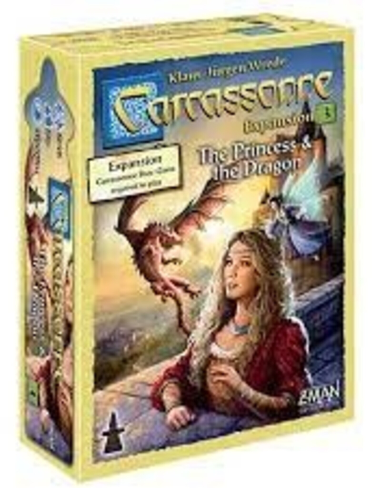 Z-Man Games Carcassonne - Expansion #3 The Princess & The Dragon
