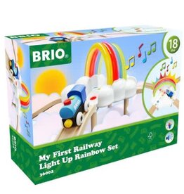 BRIO BRIO My First Railway Light-Up Rainbow Set