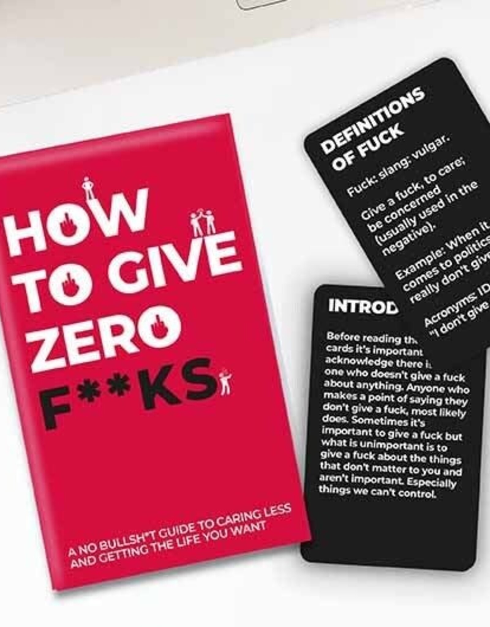 Gift Republic HOW TO GIVE ZERO F**KS