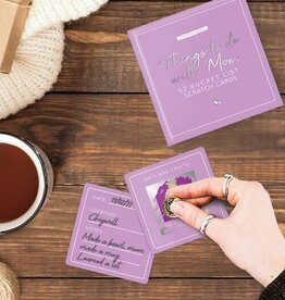 Gift Republic THINGS WITH MOM BUCKET LIST SCRATCH CARDS