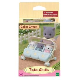 Calico Critters Triplets Stroller