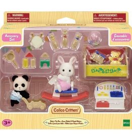 Calico Critters Baby's Toy Box - Snow Rabbit & Panda Babies