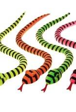 FIESTA 62IN ASST. NEON-BLACK STRIPES SNAKE