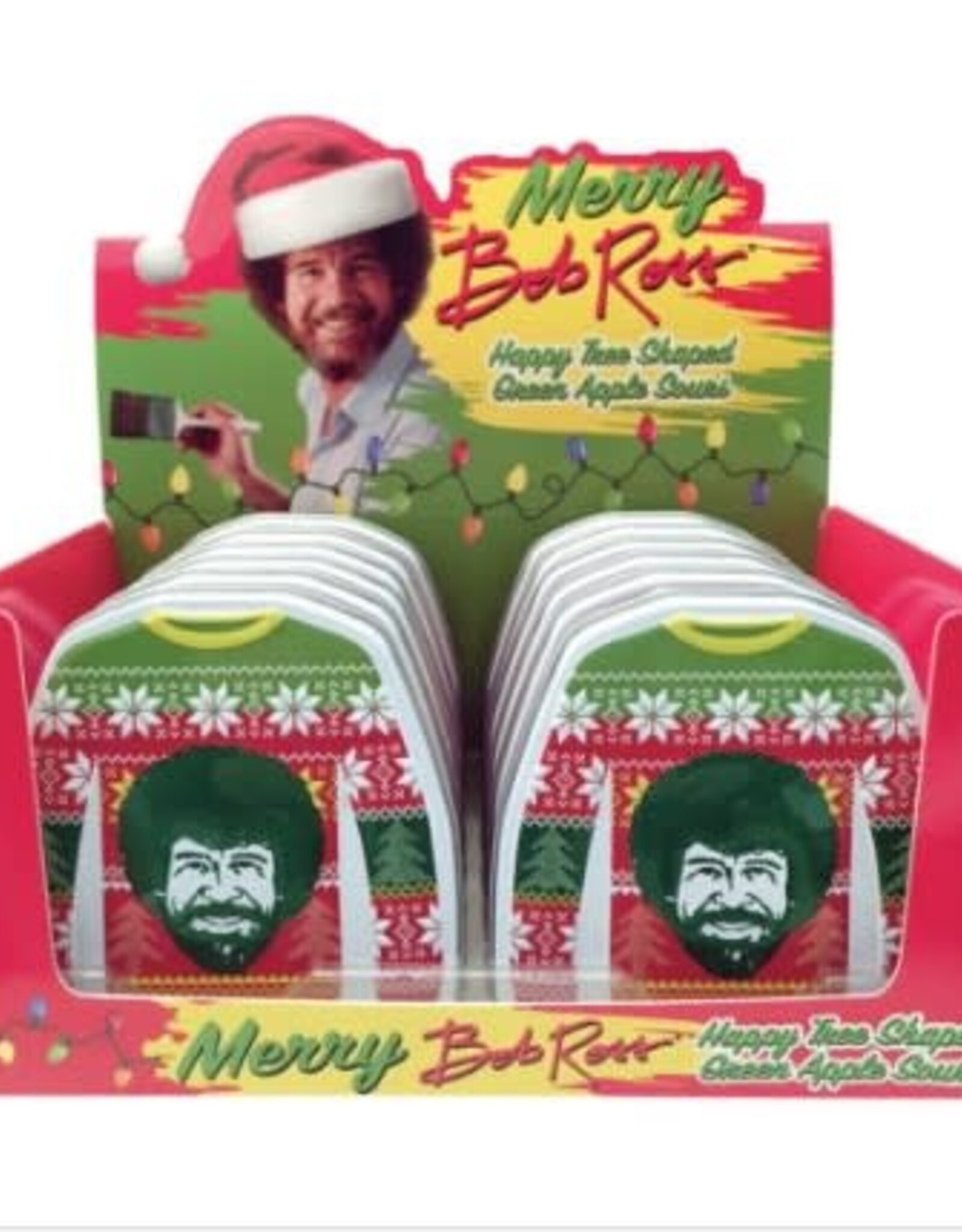 Boston America Boston America Merry Bob Ross Sweater Candy Tin