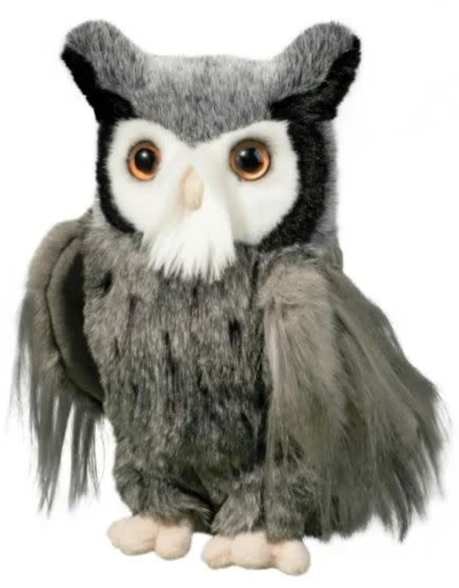 Douglas Plush Samual Great Grey Horned Owl