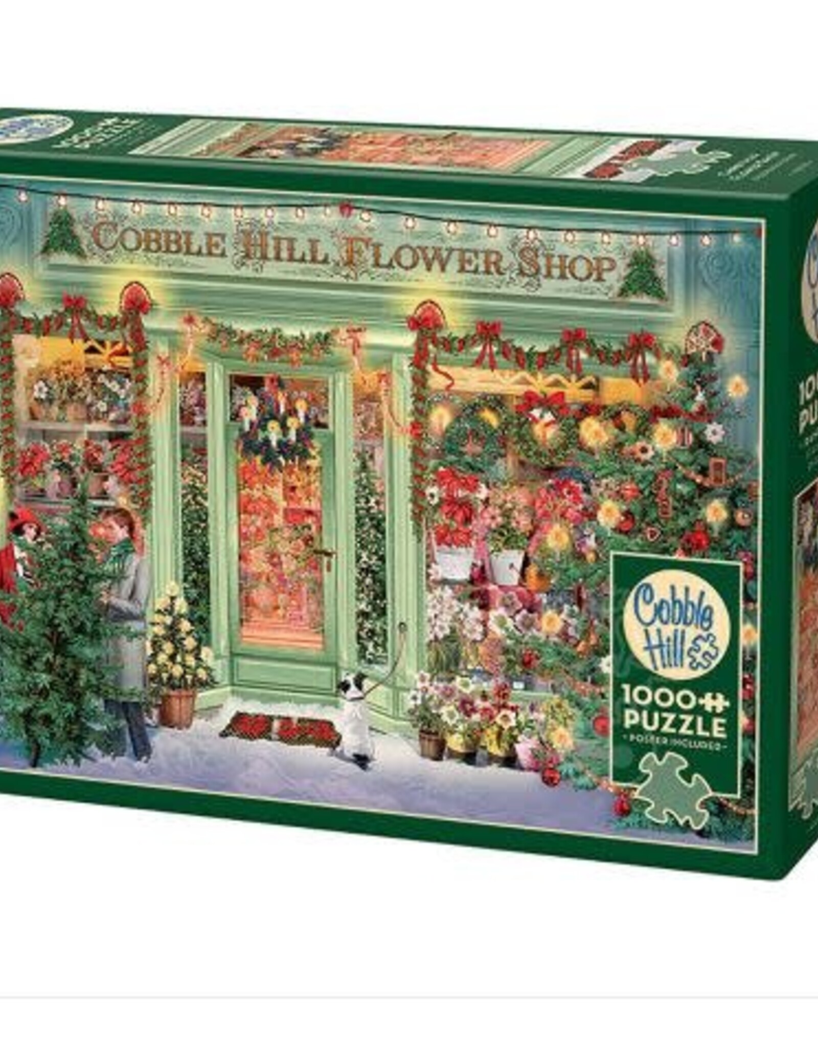 Cobble Hill Christmas Flower Shop 1000pc