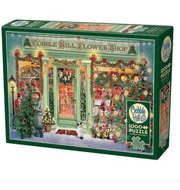 Cobble Hill Christmas Flower Shop 1000pc