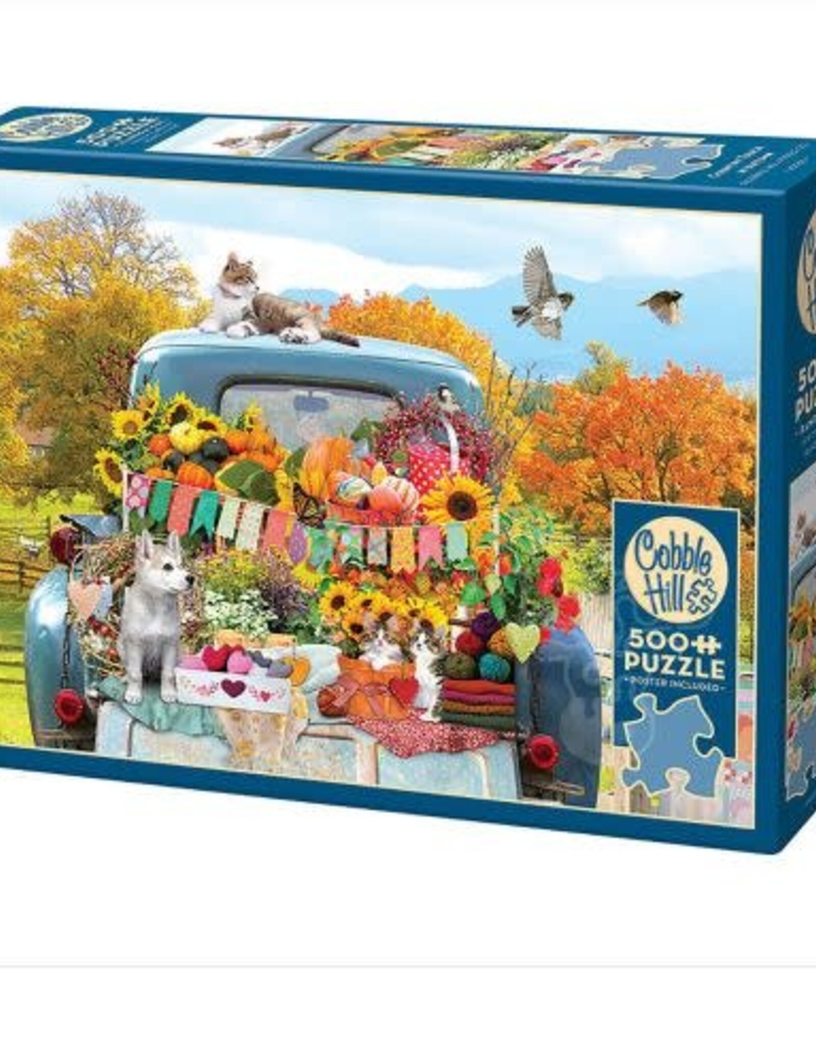 Cobble Hill Country Truck in Autumn 500pc CH85099
