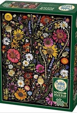 Cobble Hill Flower Press - Happiness 1000pc
