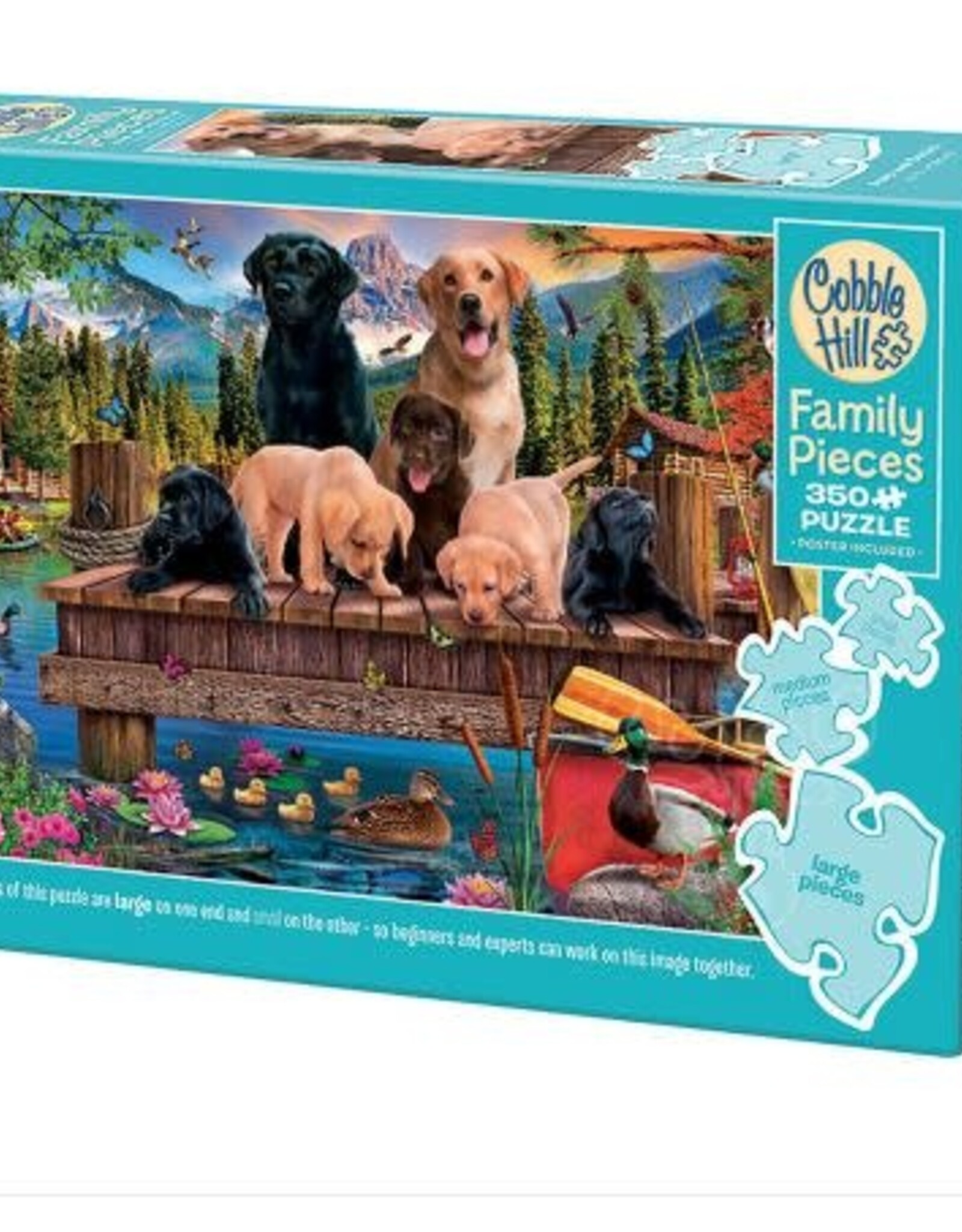 Cobble Hill Pups and Ducks (Family) 350pc CH47038