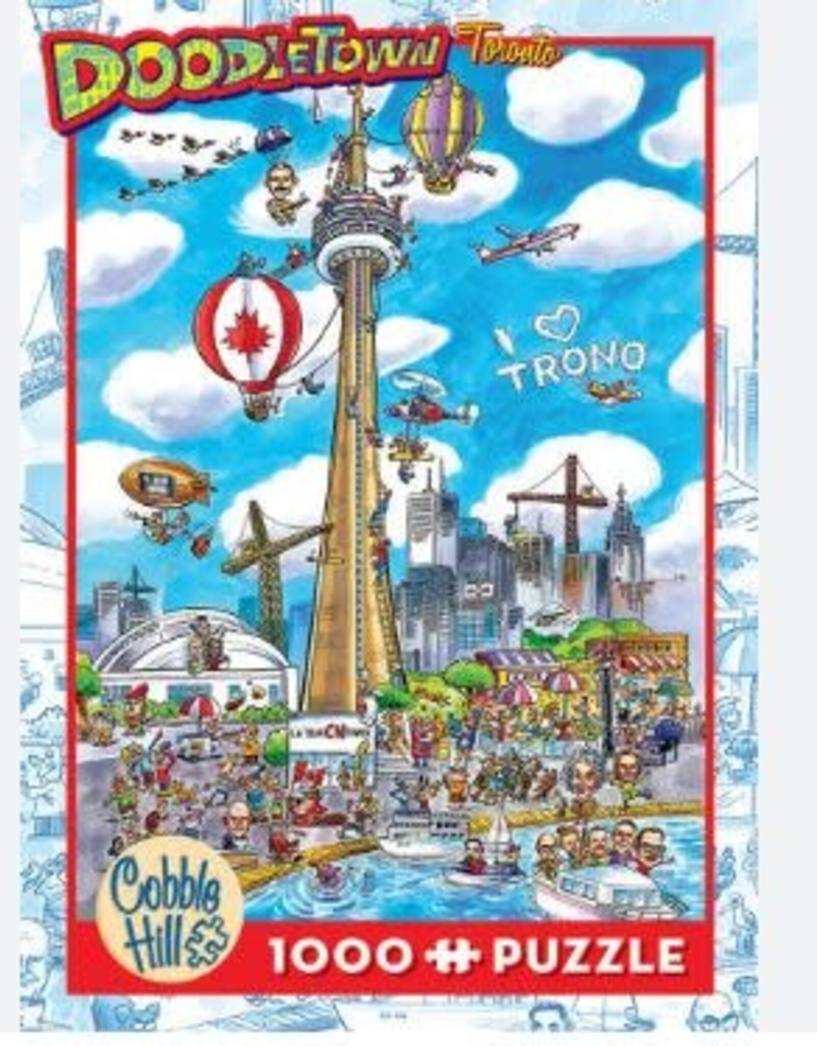 Cobble Hill DoodleTown - Toronto 1000pc
