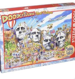 Cobble Hill DoodleTown - Mount Rushmore 1000pc