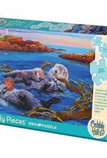 Cobble Hill Sea Otter Family (Family) 350pc
