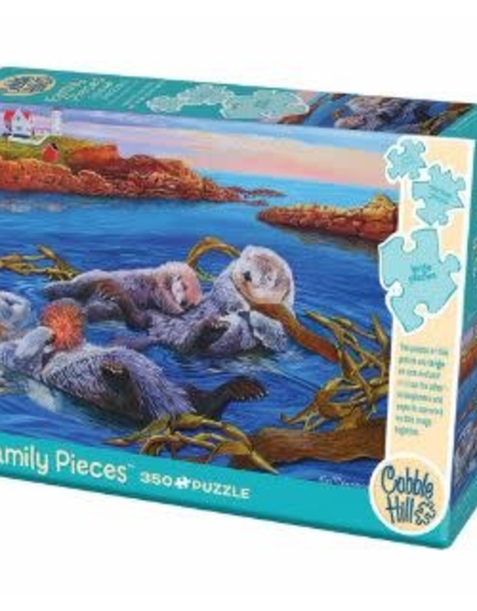 Cobble Hill Sea Otter Family (Family) 350pc