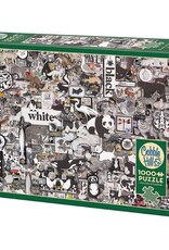 Cobble Hill Black & White Animals 1000pc CH80033