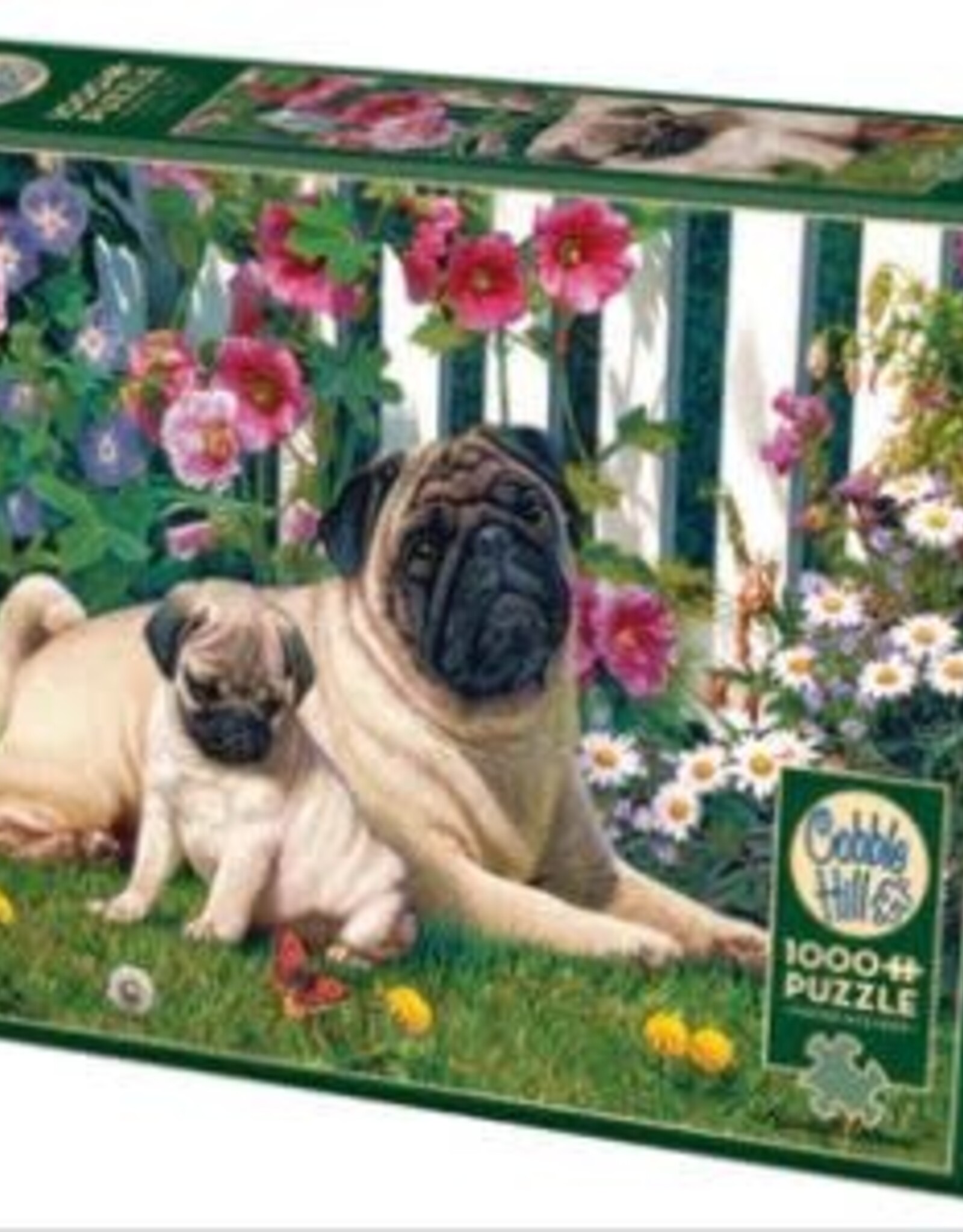 Cobble Hill Pug Family 1000pc CH80132