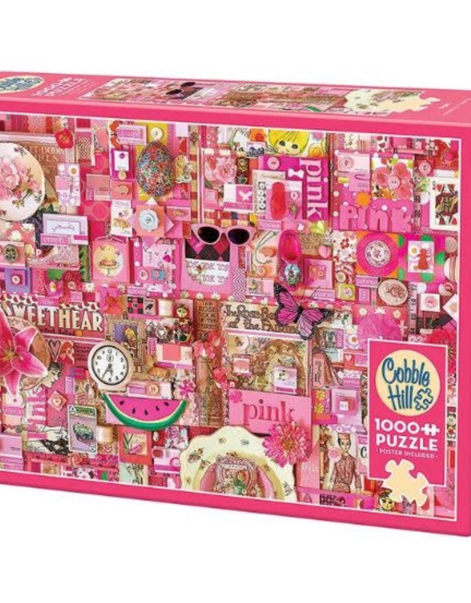 Cobble Hill Pink 1000pc CH80145