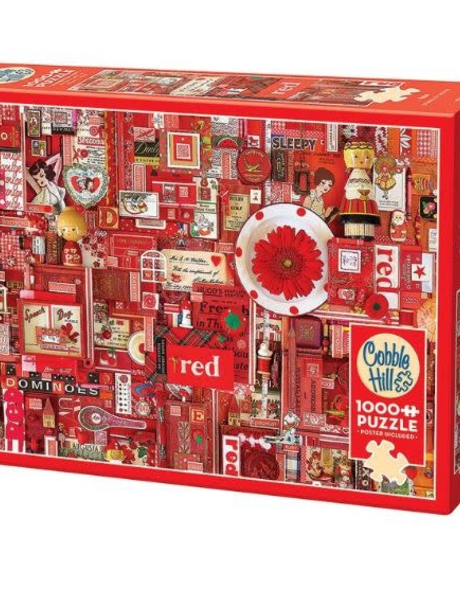Cobble Hill Red 1000pc CH80146
