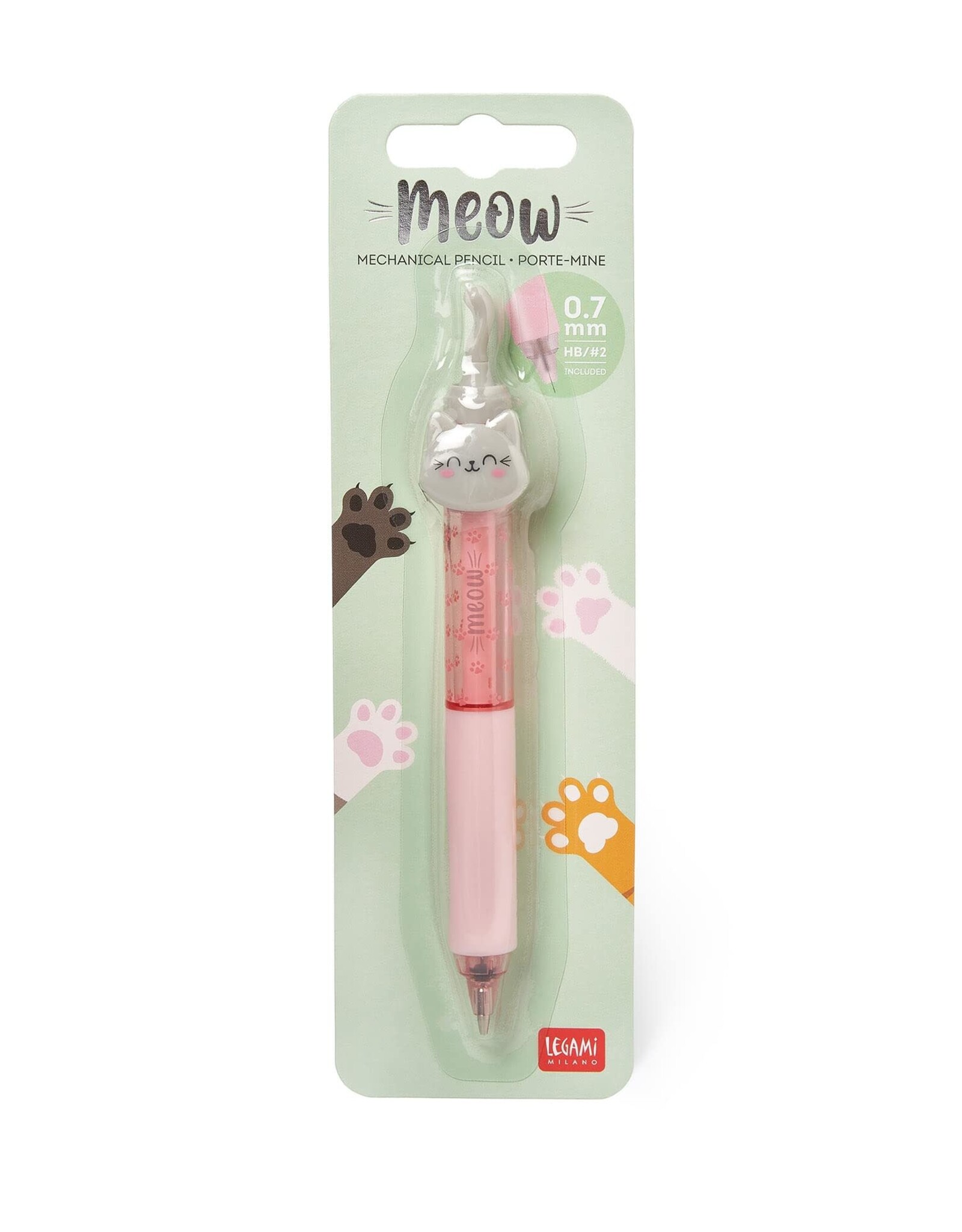 Legami Legami Mechanical Pencil Prepack - Meow