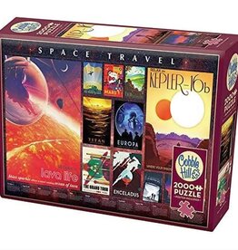 Cobble Hill Space Travel Posters 2000pc CH89013