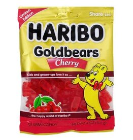 Haribo Haribo Peg Bag Gold Bears Cherry 4oz