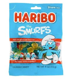 Haribo Haribo Peg Bag - Smurfs 4oz
