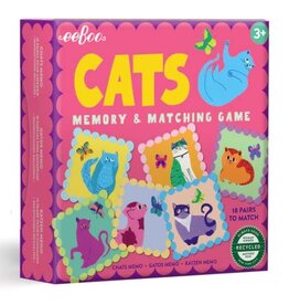 eeBoo Cats Little Square Memory Game