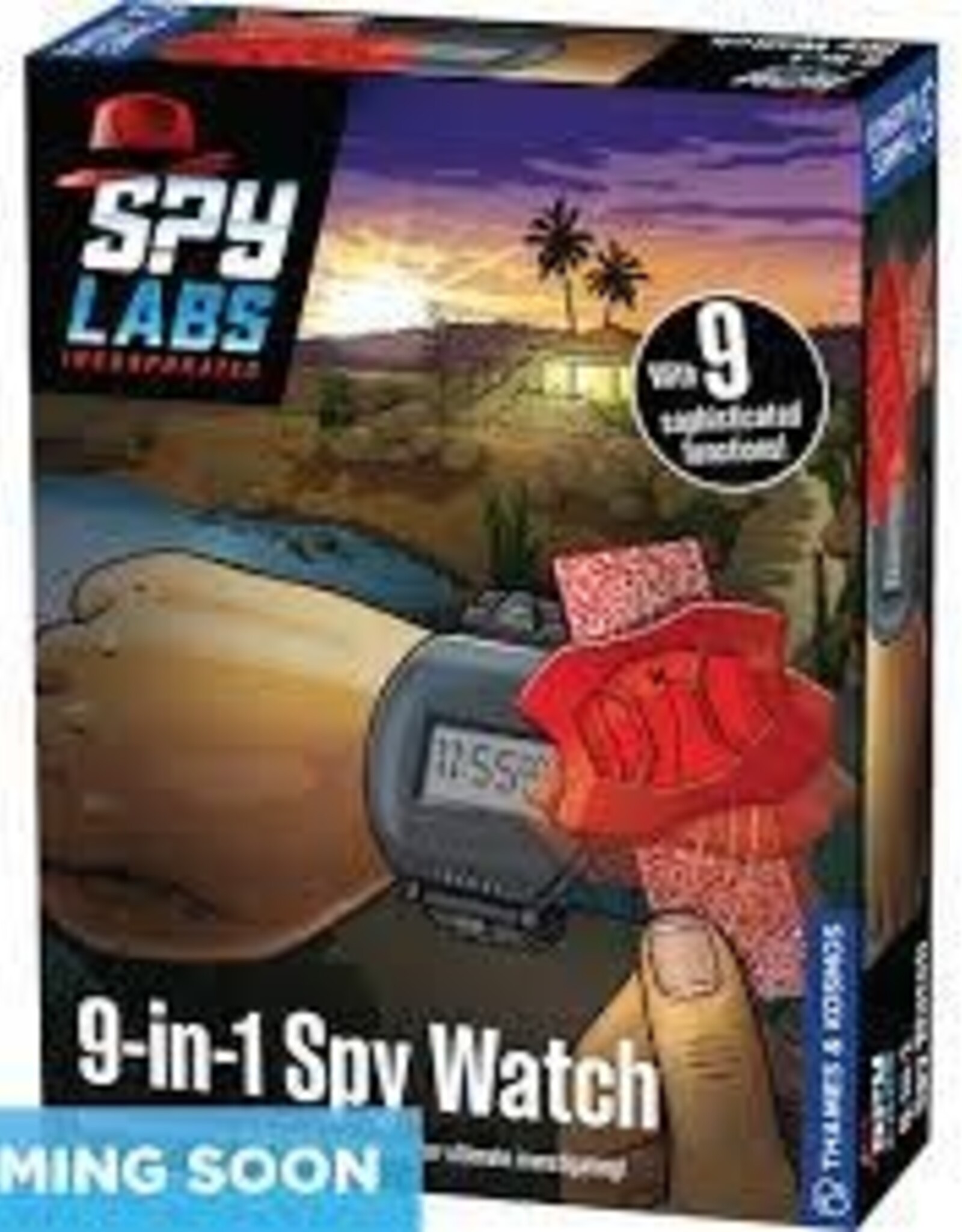 Thames & Kosmos SPY LABS - 9-IN-1 SPY WATCH