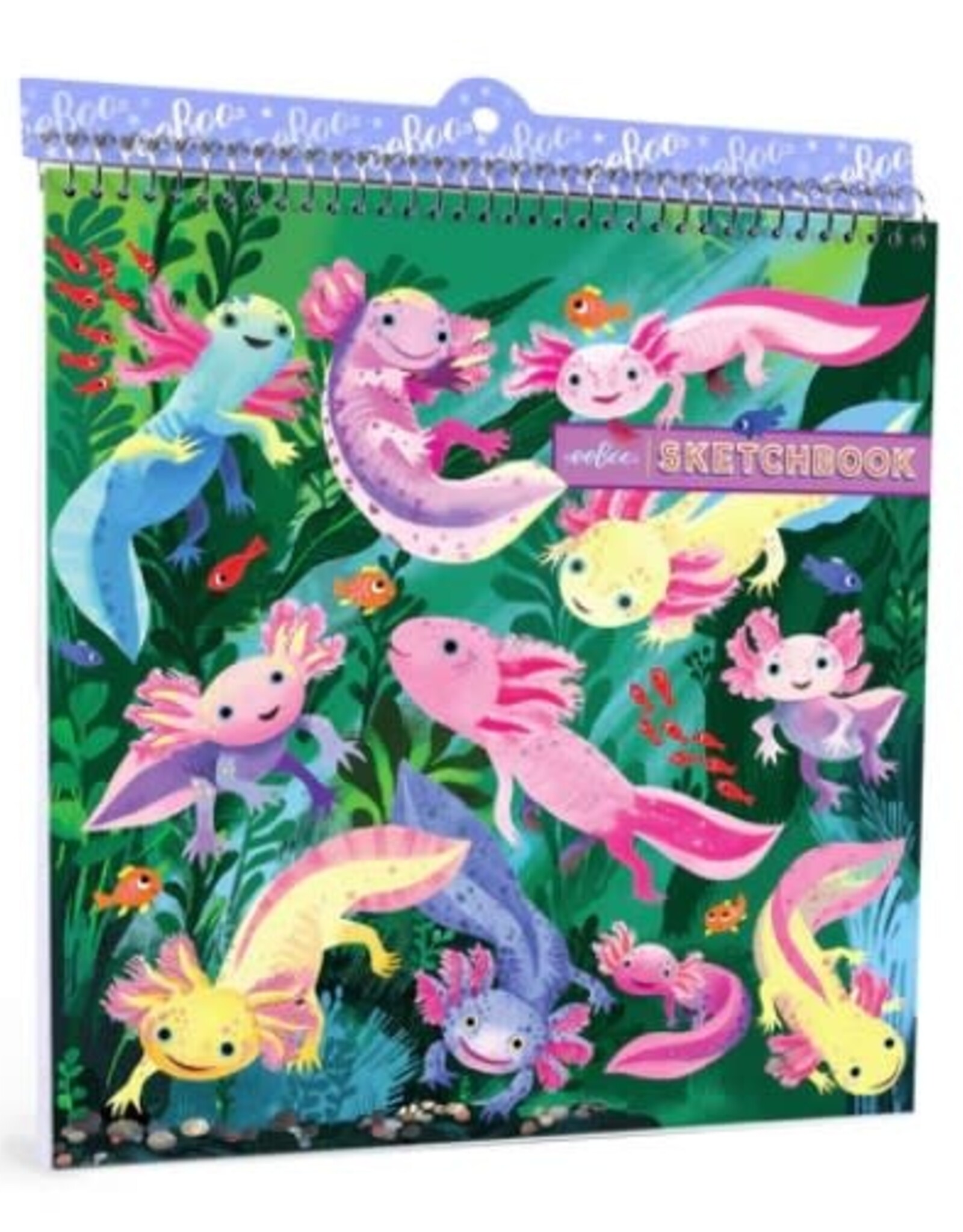 eeBoo Axolotl Square Sketchbook