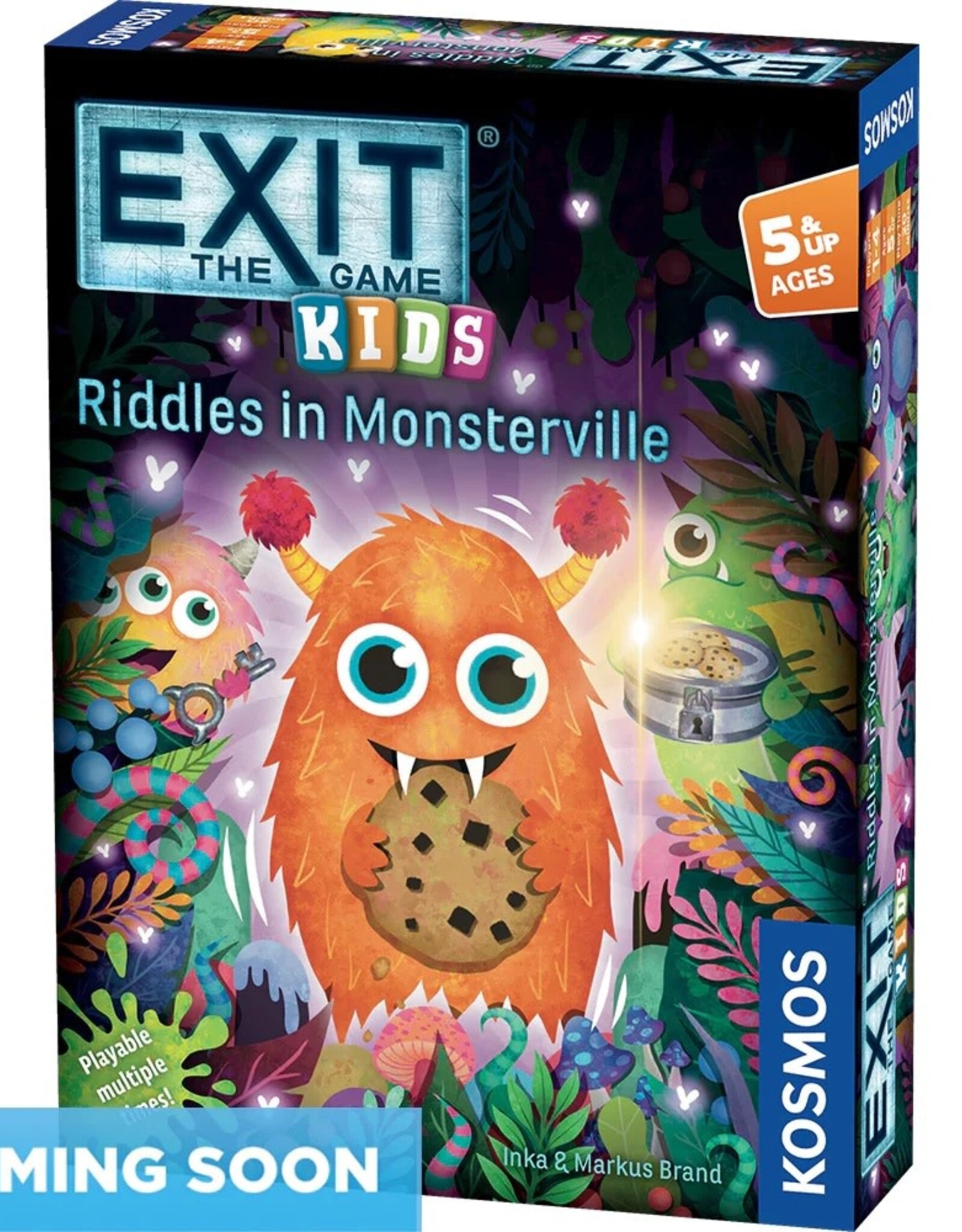 Thames & Kosmos EXIT - THE GAME - KIDS - RIDDLES IN MONSTERVILLE