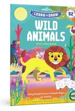 eeBoo Learn to Draw Wild Animals w/Stickers
