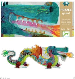 DJECO Giant Puzzle / Leon the Dragon / 58 pcs