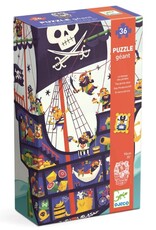 DJECO Giant Puzzle/ Pirate ship / 36 pcs