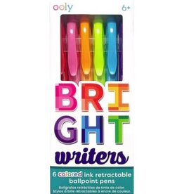 OOLY BRIGHT WRITERS COLOURED BALLPOINT PENS