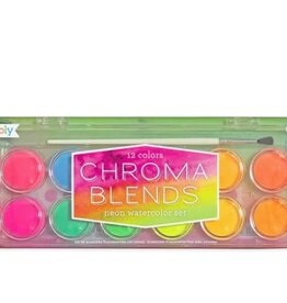 OOLY CHROMA BLENDS NEON WATERCOLOUR PAINT