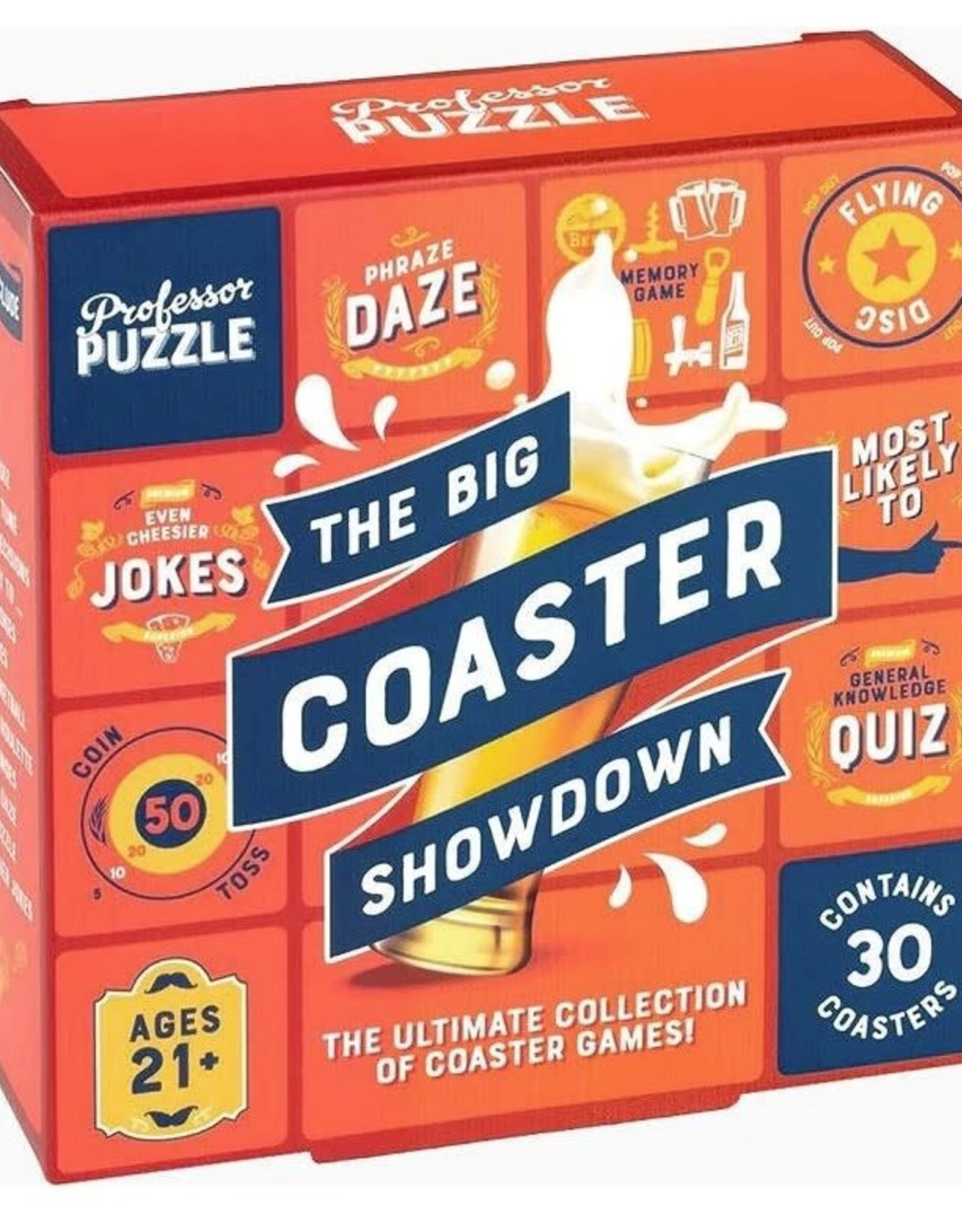 Professor Puzzle THE BIG COASTER SHOWDOWN GAMES