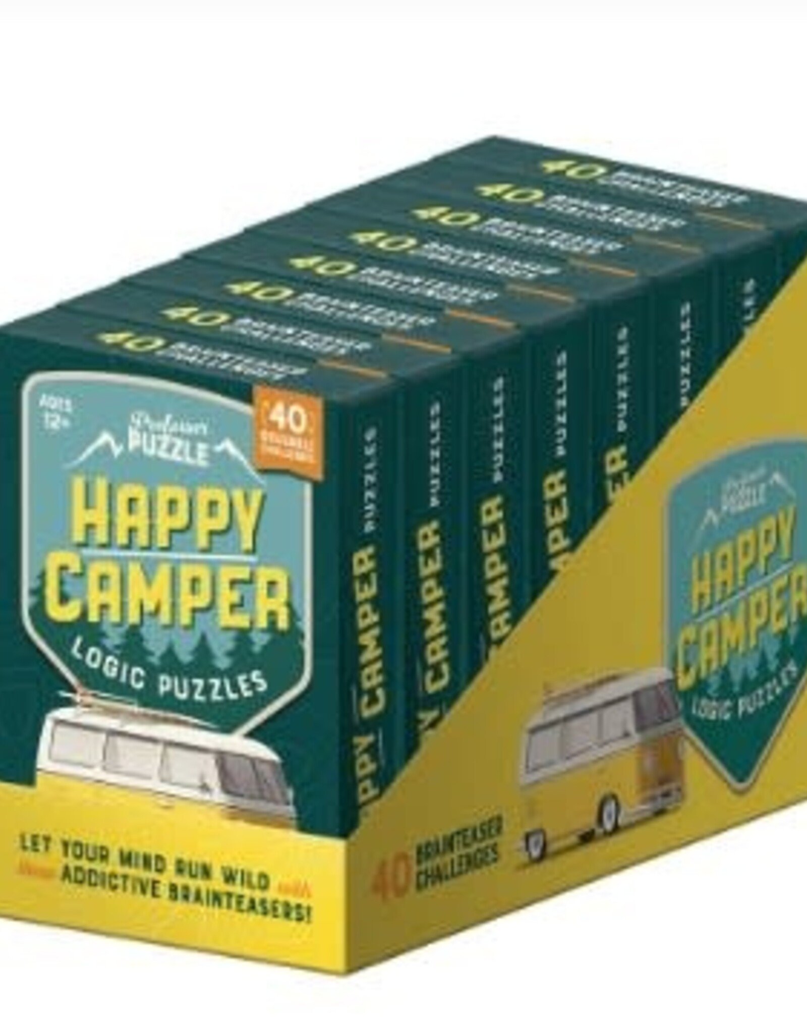 Professor Puzzle HAPPY CAMPER LOGIC PUZZLES