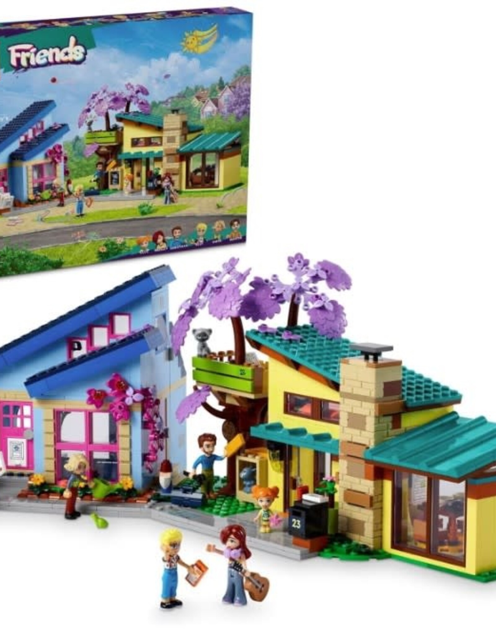 LEGO 42620 Olly and Paisley's Family Houses