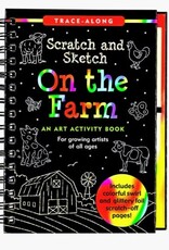 Peter Pauper Press SCRATCH & SKETCH ON THE FARM