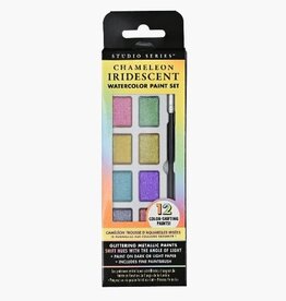 Peter Pauper Press CHAMELEON IRIDESCENT WATERCOLOR PAINT SET