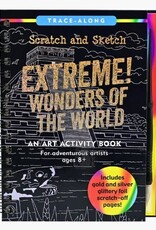 Peter Pauper Press SCRATCH & SKETCH EXTREME WONDERS OF THE WORLD