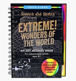 Peter Pauper Press SCRATCH & SKETCH EXTREME WONDERS OF THE WORLD