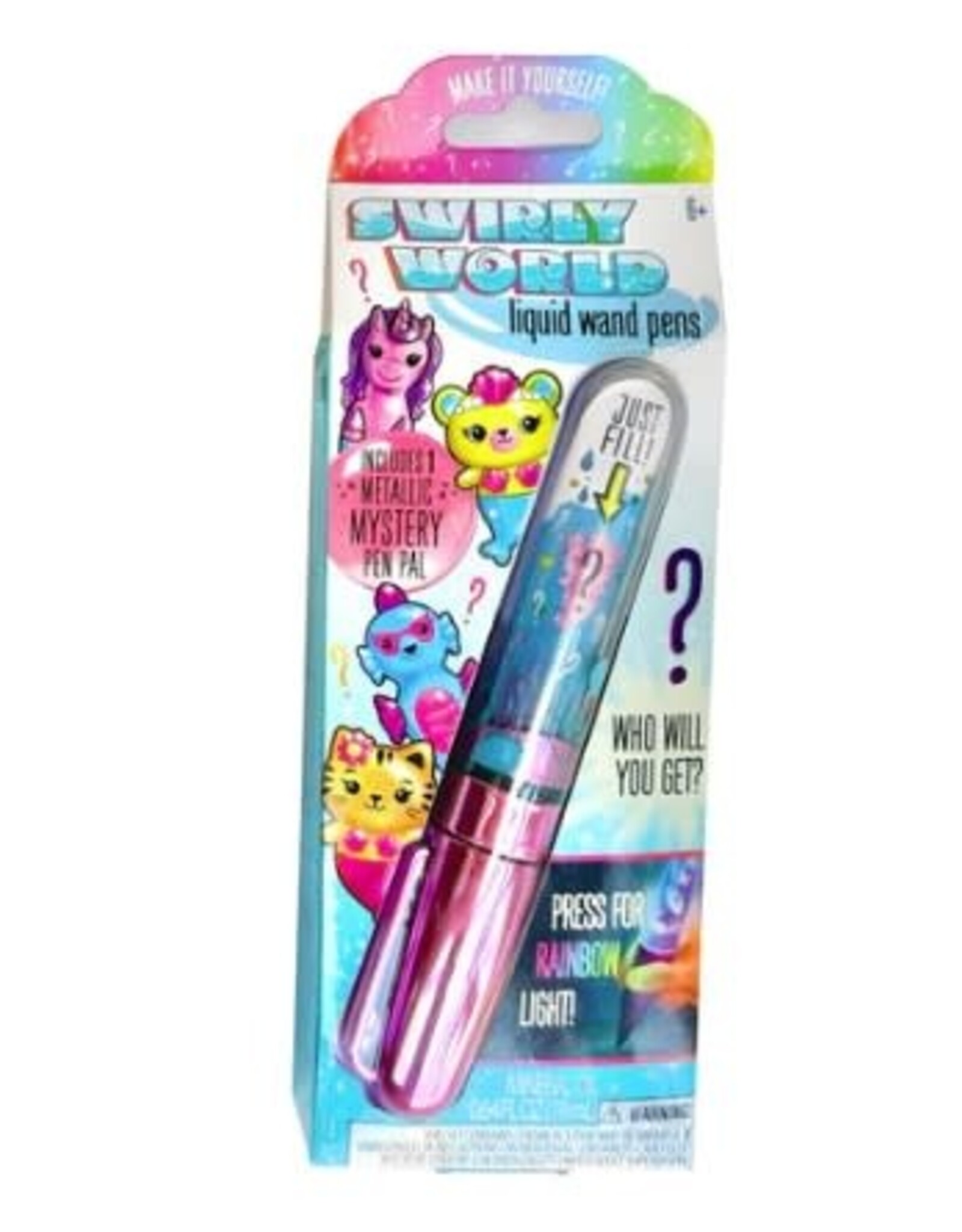 Bright Stripes Swirly Worlds Blind Box Asst