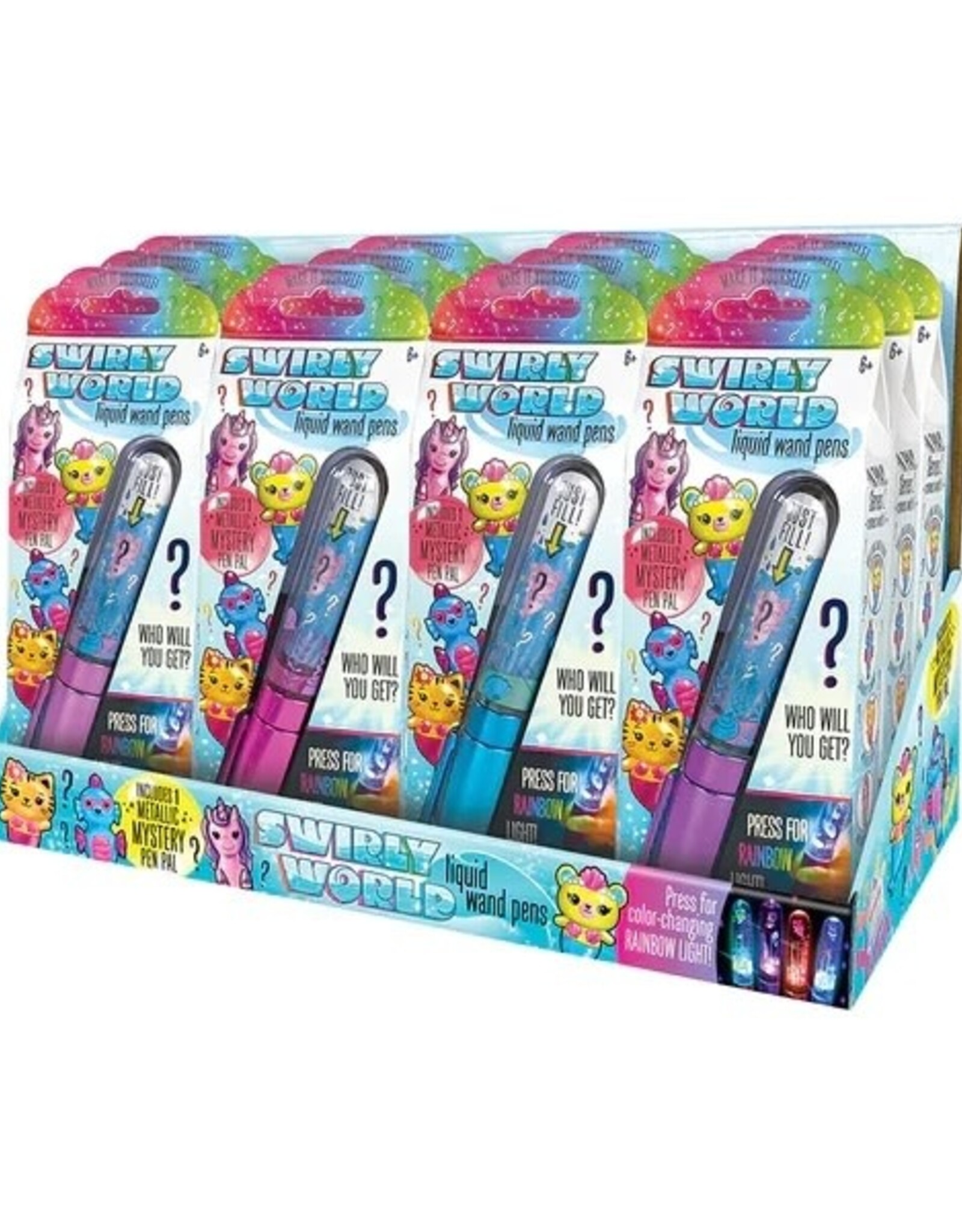 Bright Stripes Swirly Worlds Blind Box Asst