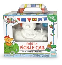 Bright Stripes Paint A Racer- Pickle Car