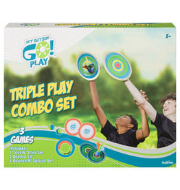 Toysmith Triple Play Combo Set (Backyard Deluxe Set)