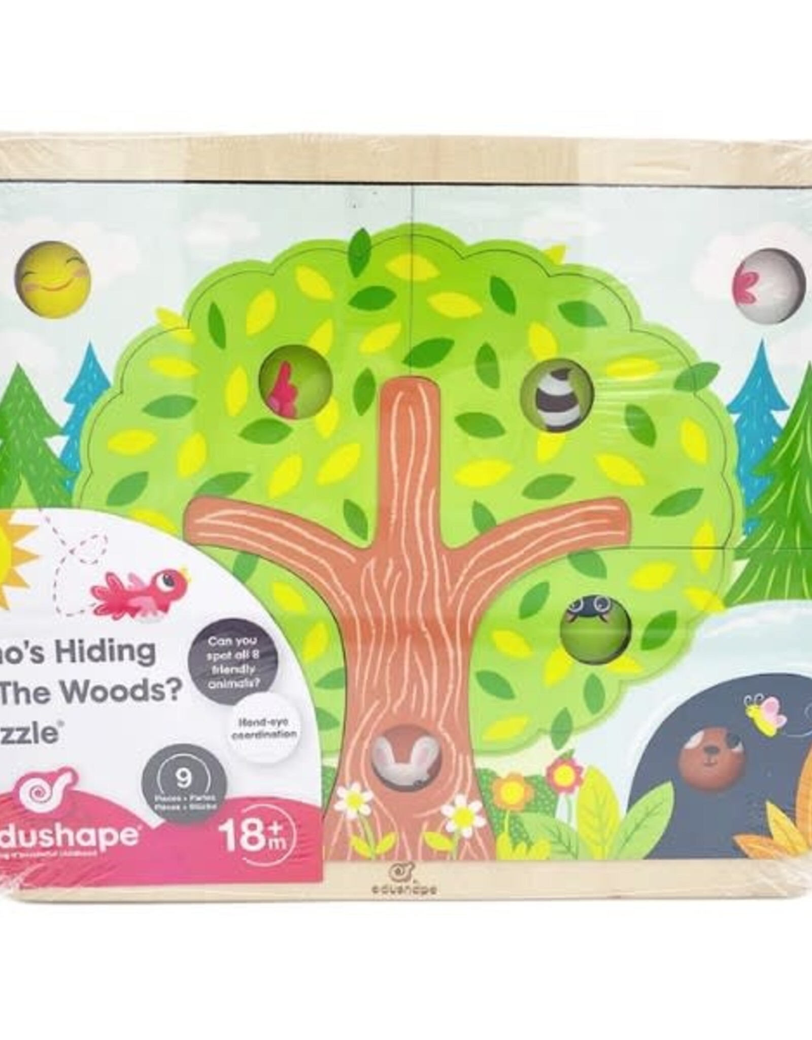 Edushape Who's Hiding in the Woods? Puzzle