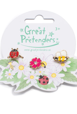 Great Pretenders Lady Bug Garden Ring Set, 3pc