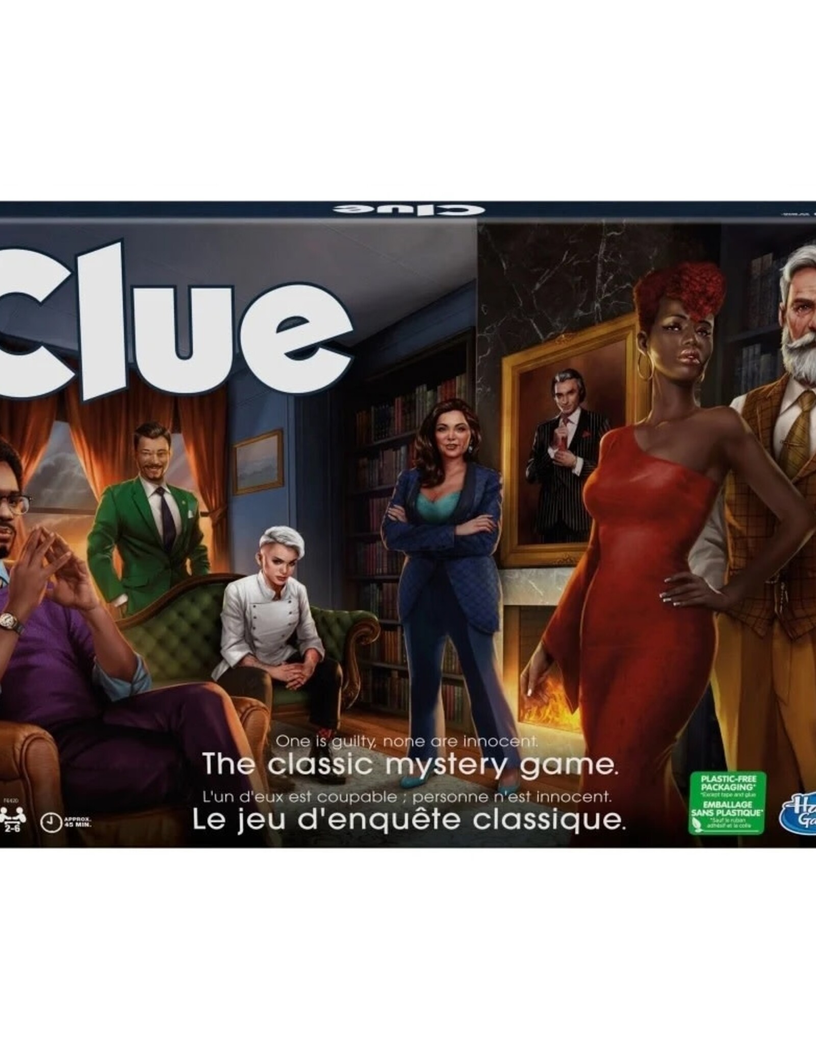Hasbro CLUE - CLASSIC - refresh ( Bilngual )